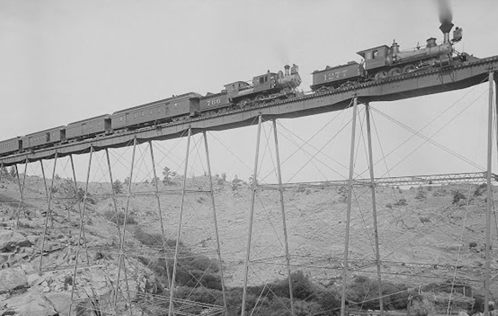 Dale Creek Bridge, 1885